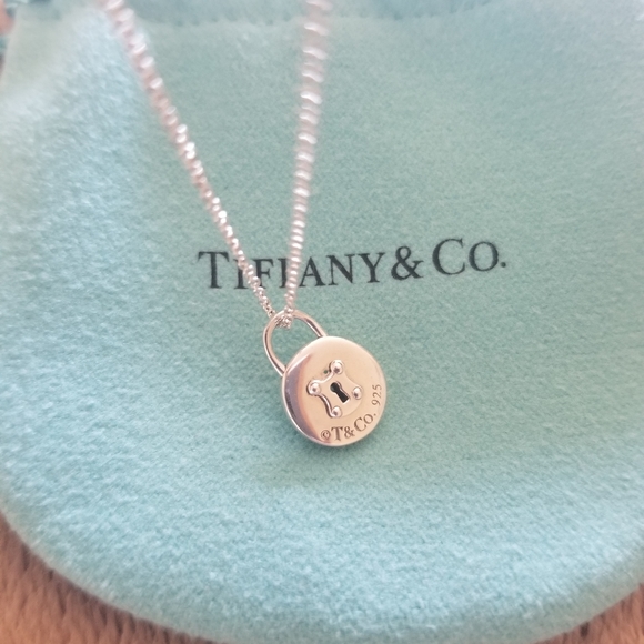 Tiffany & Co. Round Lock Keyhole Necklace - Picture 2 of 8